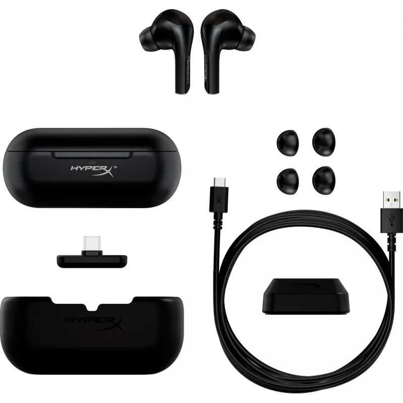 HyperX Cloud MIX Buds Kabellose Kopfhörer (Schwarz)