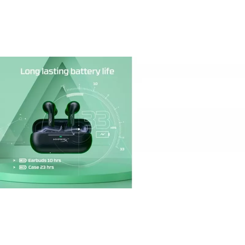 HyperX Cloud MIX Buds Kabellose Kopfhörer (Schwarz)