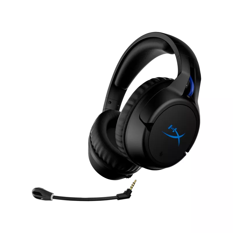 HyperX Cloud Flight - Kabelloses Gaming-Headset (Schwarz-Blau) - PS5-PS4