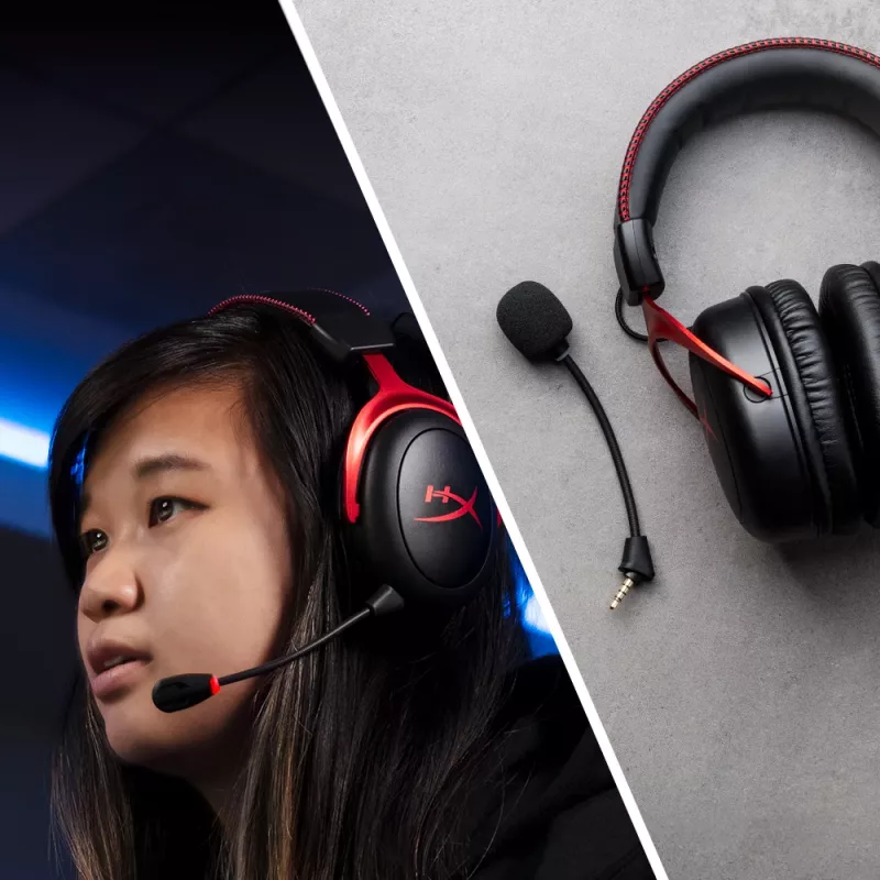 HyperX Cloud II Wireless - Gaming-Headset (Schwarz-Rot)