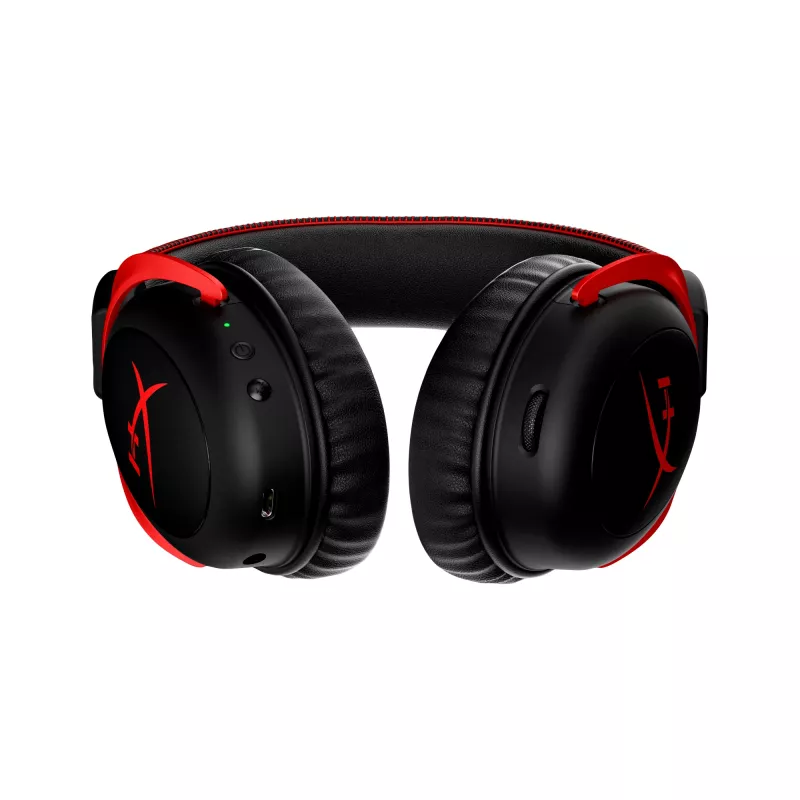 HyperX Cloud II Wireless - Gaming-Headset (Schwarz-Rot)