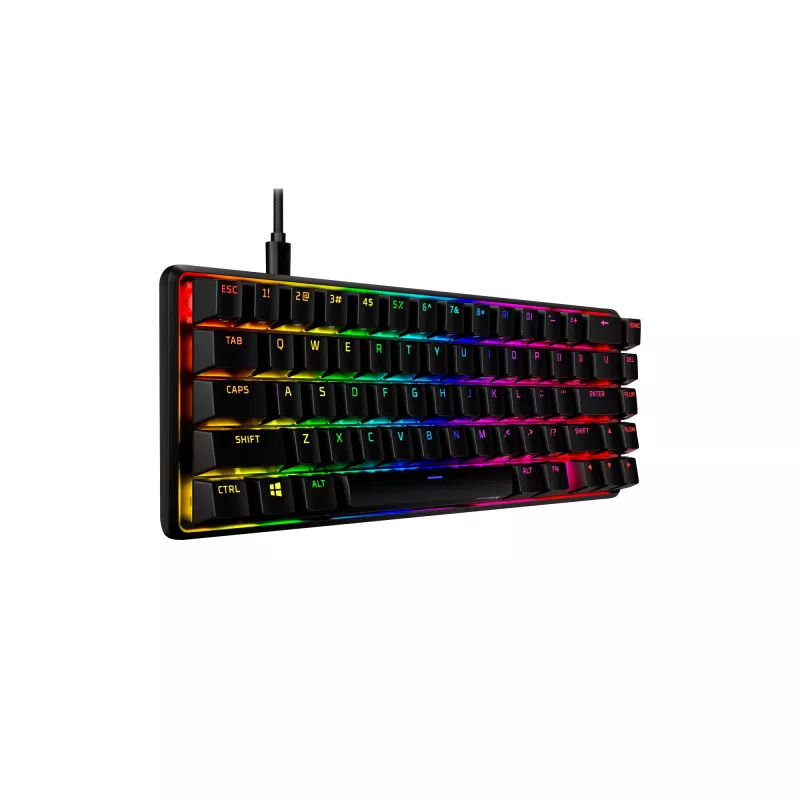 HyperX Alloy Origins 65 – Mechanische Gaming-Tastatur – HX Aqua (US-Layout)