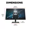 OMEN by HP 60,5 cm (23,8″) FHD 165Hz Gaming-Monitor – OMEN 24