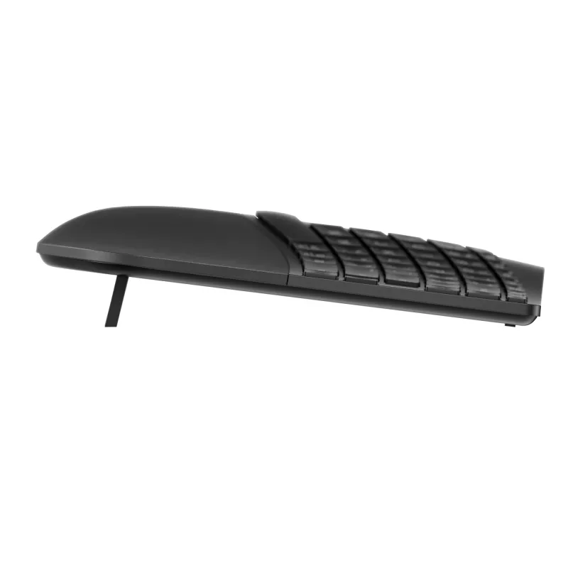 HP 965 Ergonomic Wireless Tastatur, Full-size (100%), Wireless, RF Wireless + Bluetooth, Membrane, Schwarz