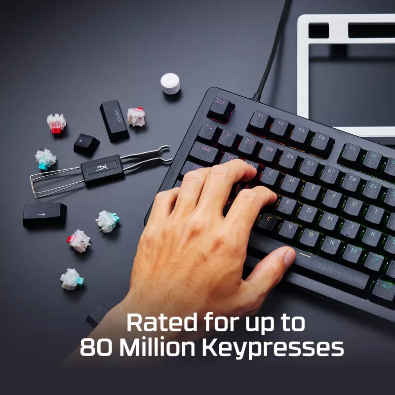 Linearer mechanischer Tastaturschalter KINGSTON HyperX 85U07AA 45 g Betätigungskraft