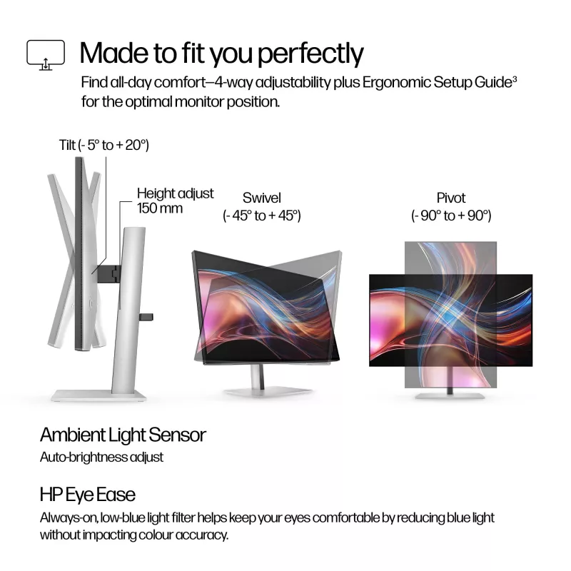 HP Series 7 Pro 27 Zoll QHD Thunderbolt 4 Monitor – 727pu