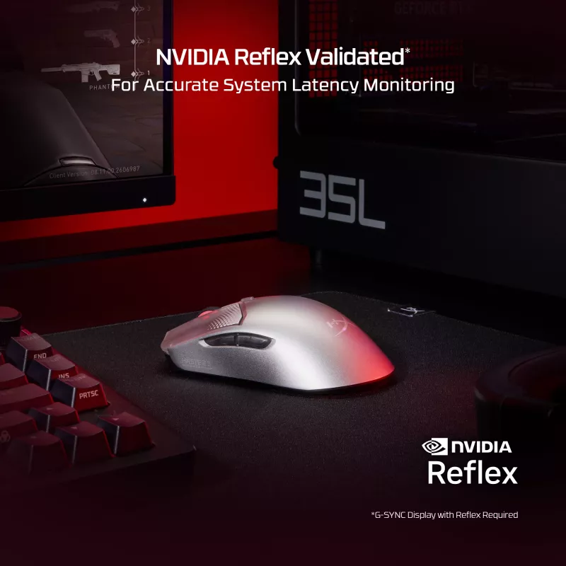 Kabellose Gaming-Maus HP HyperX Pulsefire Haste 2 S Navy 64 g Li-Ion