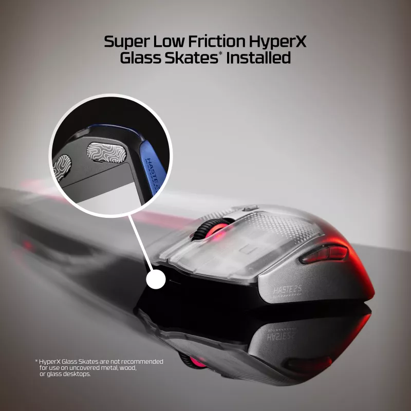 Kabellose Gaming-Maus HP HyperX Pulsefire Haste 2 S Navy 64 g Li-Ion