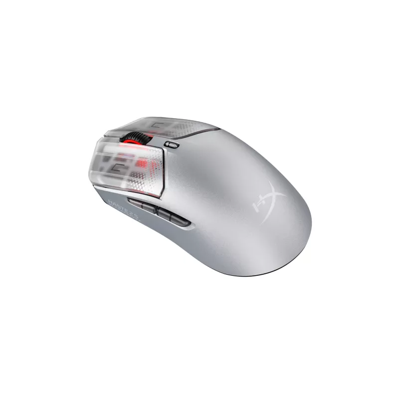 HyperX Pulsefire Haste 2 S Silver Wireless Gaming-Maus
