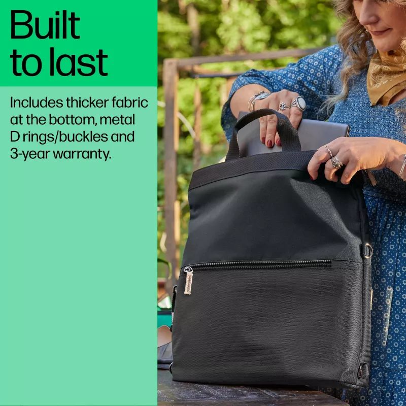 HP 14-Zoll Convertible Laptop Rucksack Tragetasche Taschentyp: Rucksack Maximale Bildschirmgröße: 35,8 cm Gewicht: 770 g