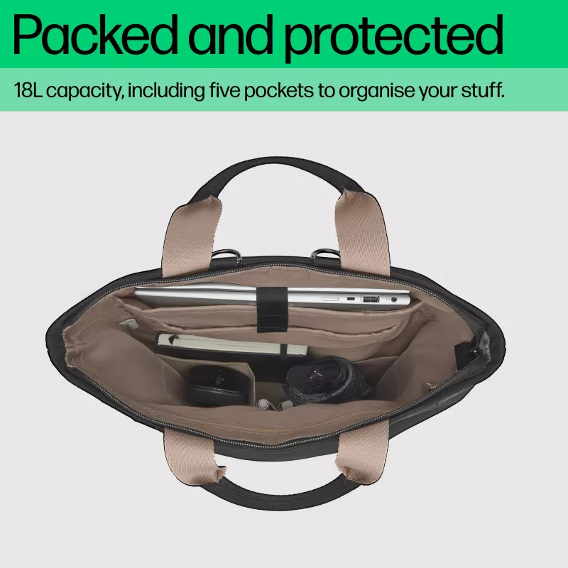 HP 14-Zoll Convertible Laptop Rucksack Tragetasche Taschentyp: Rucksack Maximale Bildschirmgröße: 35,8 cm Gewicht: 770 g