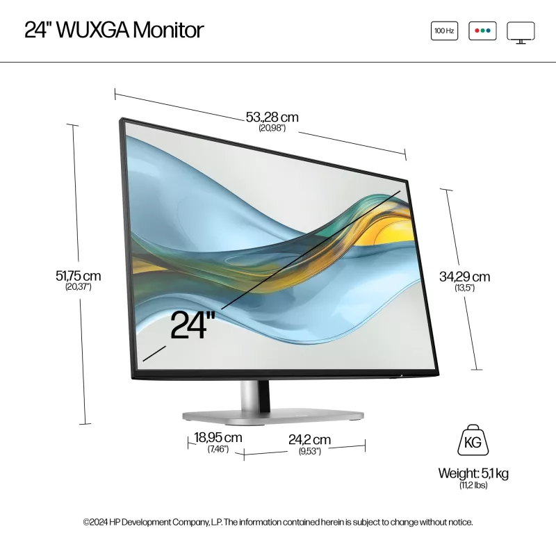 Monitor HP Series 5 Pro 24 Zoll WUXGA Display 1920 x 1200