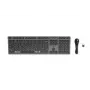 HP 720 Multi-Device Wiederaufladbare drahtlose Tastatur, Full-size (100%), Drahtlos, USB + Bluetooth, Mechanisch, QWERTY, Schwarz