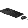 HP 685 Comfort Dual-Mode Tastatur-Maus-Set Kabellos Bluetooth Full-Size Gebogen