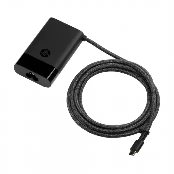 HP USB-C 65W Laptop-Ladegerät Indoor-Netzteil Schwarz 0,18 m