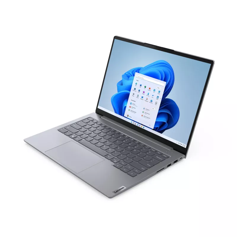 Lenovo ThinkBook 14 G6 IRL Intel® Core™ i5 i5-13420H Laptop 35,6 cm (14 Zoll) WUXGA 16 GB DDR5-SDRAM 512 GB SSD Wi-Fi 6 (802.11ax) Windows 11 Pro Nordisches Grau