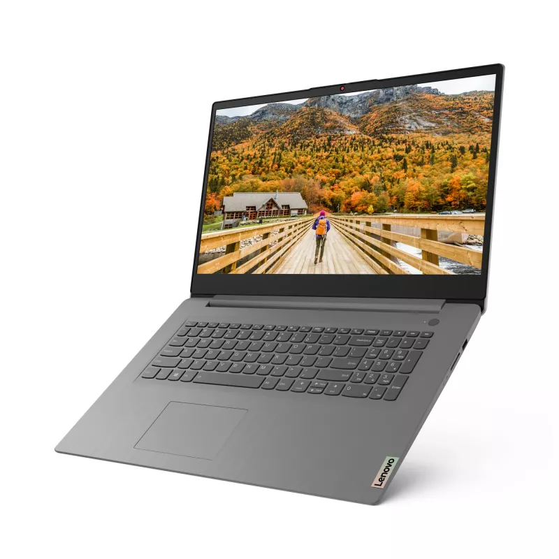 Lenovo IdeaPad 3 17ALC6 AMD Ryzen™ 7 5700U Laptop 43,9 cm (17,3 inch) Full HD 12 GB DDR4-SDRAM 512 GB SSD Wi-Fi 6 (802.11ax) Windows 11 Home German Grau