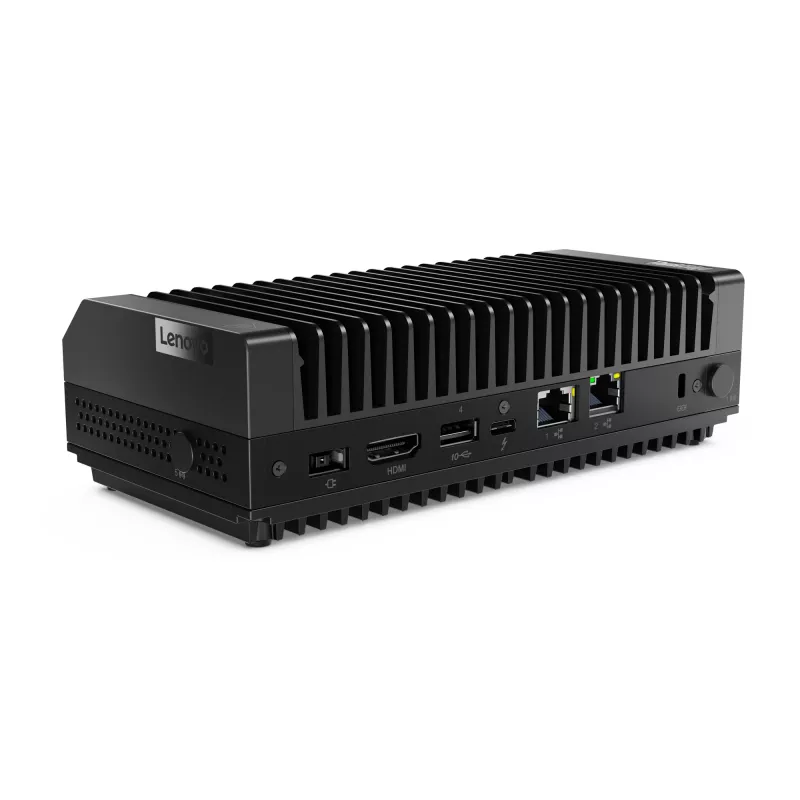 Lenovo ThinkEdge SE30 Intel® Core™ i3 i3-1115GRE 8 GB DDR4-SDRAM 256 GB SSD Windows 11 IoT Enterprise Mini-PC Schwarz