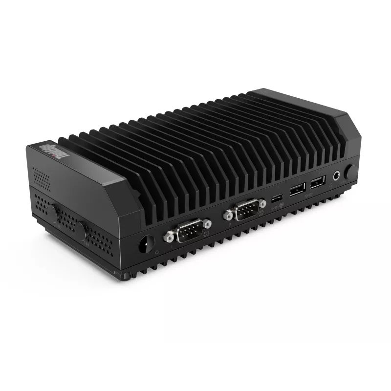 Lenovo ThinkEdge SE30 Intel® Core™ i3 i3-1115GRE 8 GB DDR4-SDRAM 256 GB SSD Windows 11 IoT Enterprise Mini-PC Schwarz