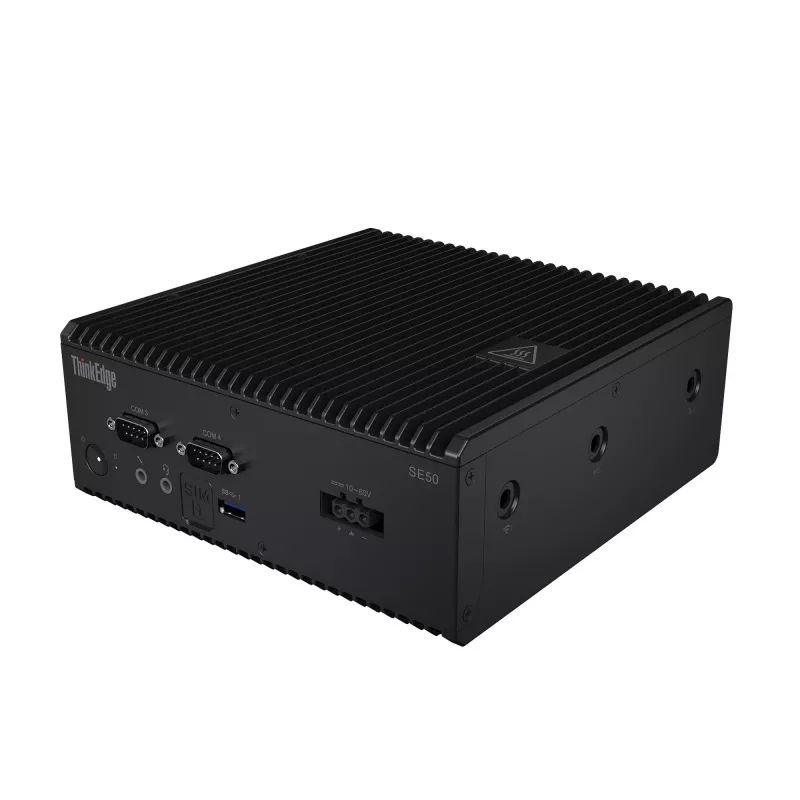 Lenovo ThinkEdge SE50 Intel® Core™ i5 i5-8365UE 8 GB DDR4-SDRAM 128 GB SSD Windows 11 IoT Enterprise Mini PC Schwarz