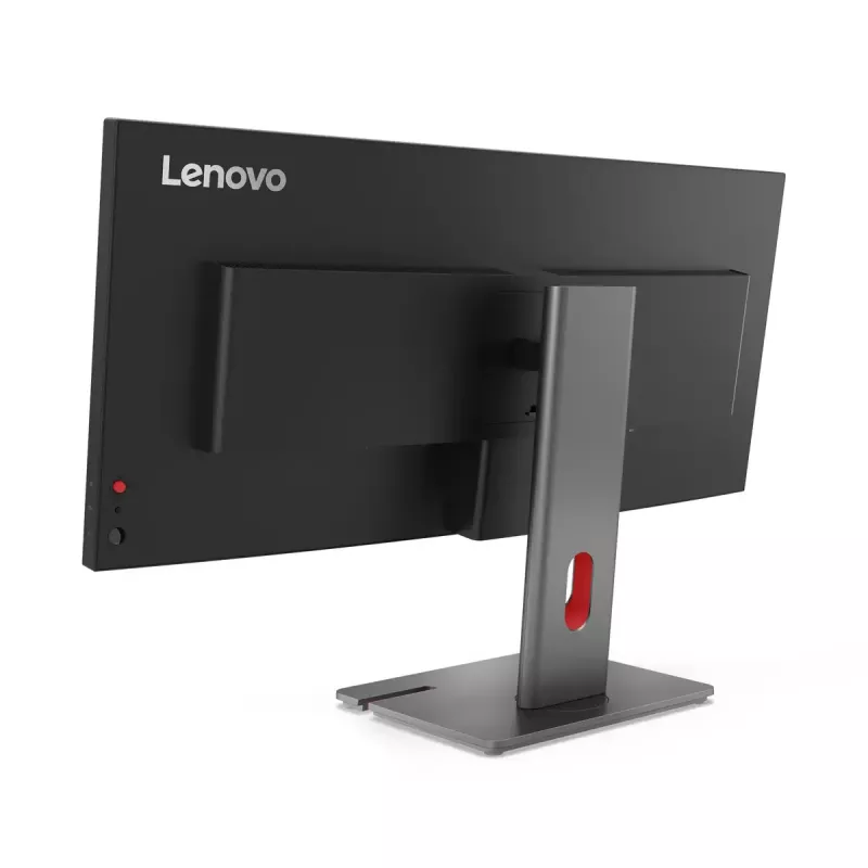 Computer-Monitor Lenovo ThinkVision P34WD-40 34 Zoll (86,4 cm) Curved IPS 3440×1440 WQHD 6 ms USB-C, Lautsprecher, VESA, Schwarz