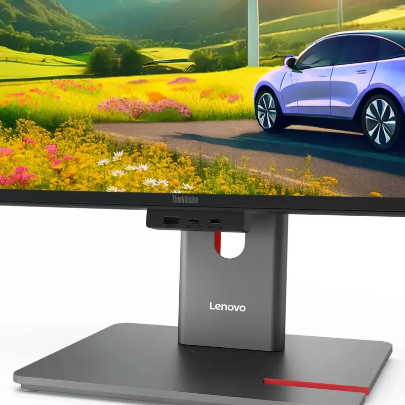 Computer-Monitor Lenovo ThinkVision P34WD-40 34 Zoll (86,4 cm) Curved IPS 3440×1440 WQHD 6 ms USB-C, Lautsprecher, VESA, Schwarz
