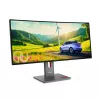 Computer-Monitor Lenovo ThinkVision P34WD-40 34 Zoll (86,4 cm) Curved IPS 3440×1440 WQHD 6 ms USB-C, Lautsprecher, VESA, Schwarz