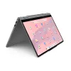 Lenovo Chrome 2in1 14IRU10 Intel Core 5 120U Chromebook 35,6 cm (14 Zoll) Touchscreen WUXGA 8 GB LPDDR5-SDRAM 128 GB UFS Wi-Fi 6E (802.11ax) ChromeOS Englisch Grau