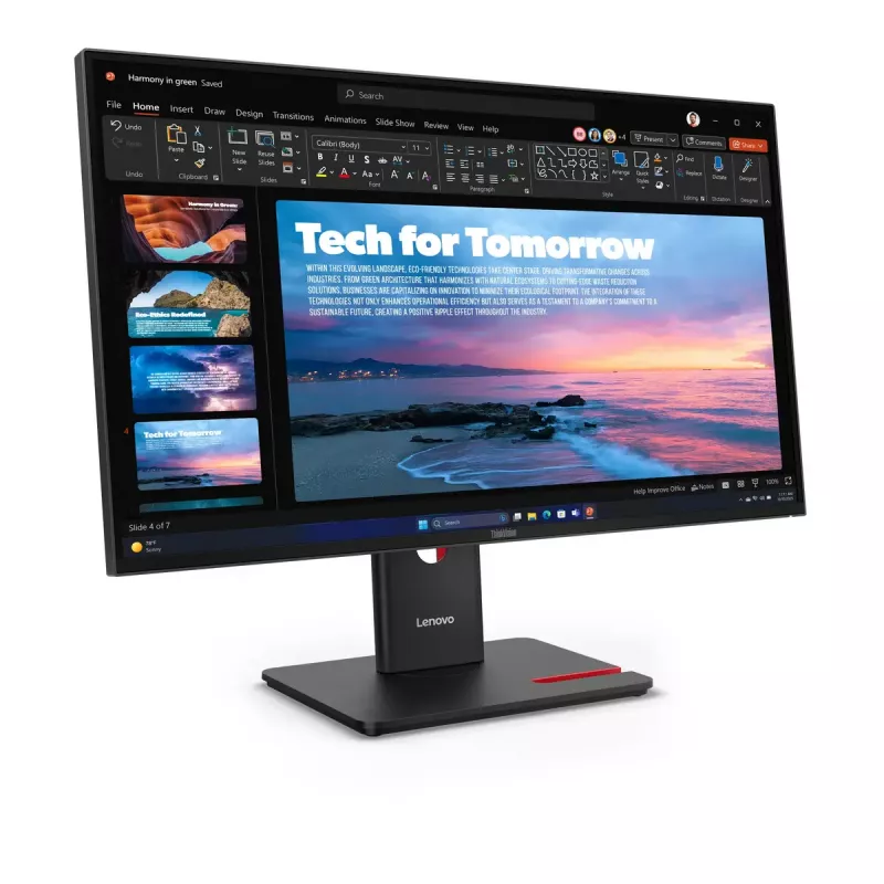 Monitor Lenovo ThinkVision T27QD-40 27 Zoll Wide Quad HD LED 2560 x 1440