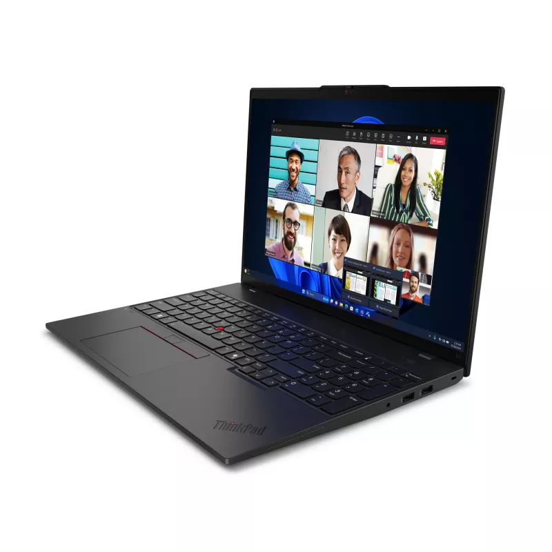 Lenovo ThinkPad L16 Gen 1 (Intel) Intel Core Ultra 5 125U Laptop 40.6 cm (16 Zoll) WUXGA 16 GB DDR5-SDRAM 512 GB SSD Wi-Fi 6E (802.11ax) Windows 11 Pro Nordic Schwarz