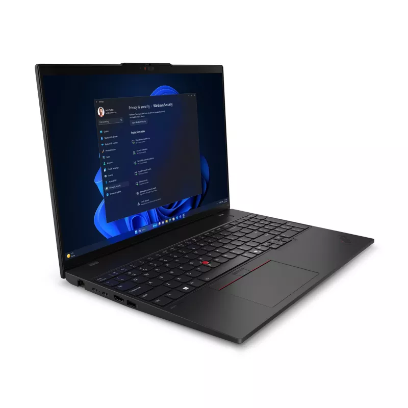 Lenovo ThinkPad L16 Gen 1 (Intel) Intel Core Ultra 5 125U Laptop 40.6 cm (16 Zoll) WUXGA 16 GB DDR5-SDRAM 512 GB SSD Wi-Fi 6E (802.11ax) Windows 11 Pro Nordic Schwarz