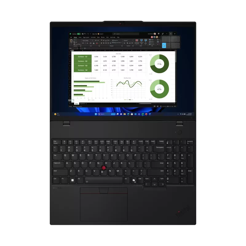 Lenovo ThinkPad L16 Gen 1 (Intel) Intel Core Ultra 7 155U Laptop 40,6 cm (16 Zoll) WUXGA 32 GB DDR5-SDRAM 1 TB SSD Wi-Fi 6E (802.11ax) Windows 11 Pro Nordisch Schwarz