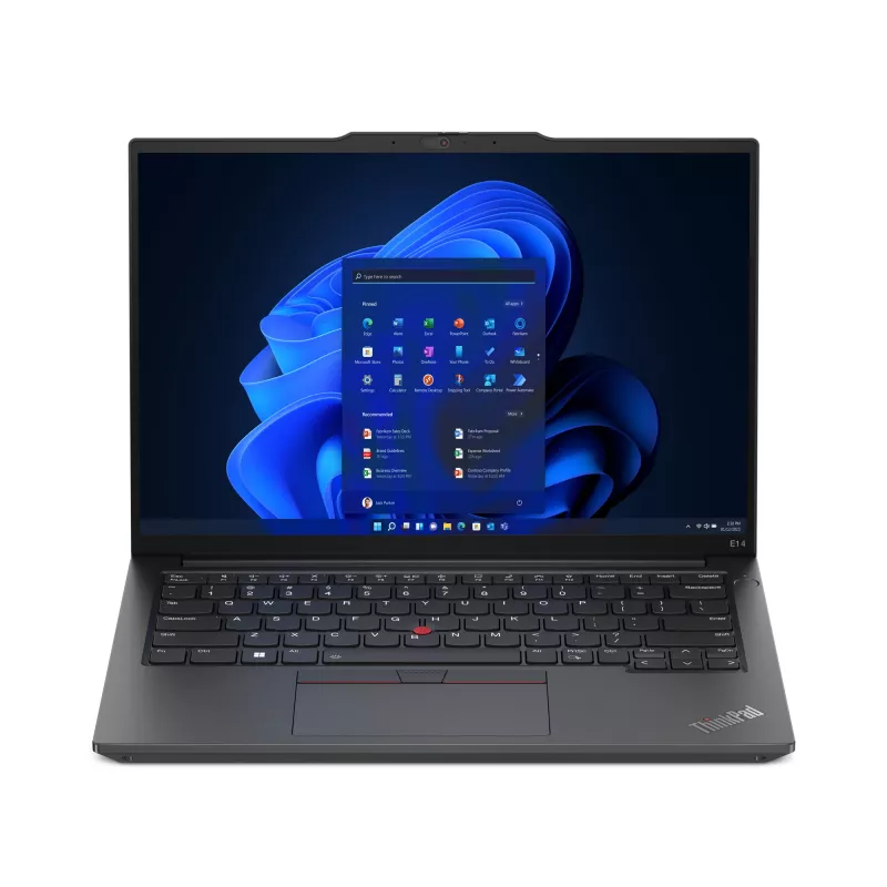 Lenovo ThinkPad E14 Gen 5 (AMD) AMD Ryzen™ 3 7330U Laptop 35.6 cm (14 Zoll) WUXGA 8 GB DDR4-SDRAM 256 GB SSD Wi-Fi 6 (802.11ax) Windows 11 Pro Nordic Schwarz