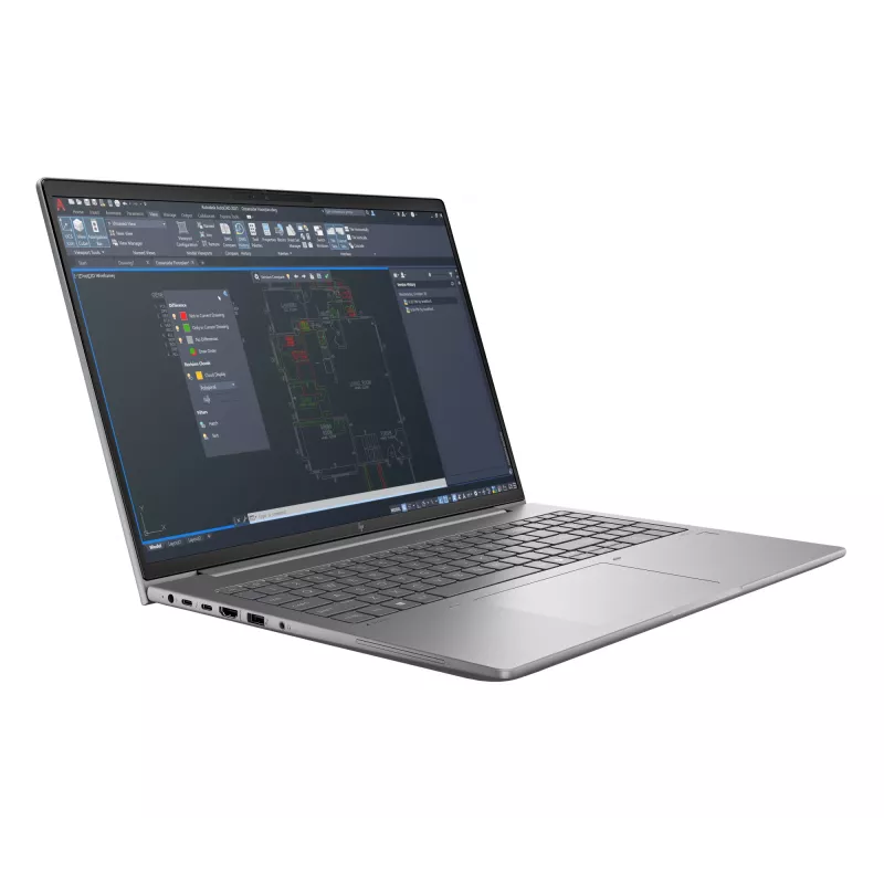 HP ZBook Power G11 A AMD Ryzen™ 7 8845HS Mobile Workstation 40,6 cm (16 Zoll) WUXGA 32 GB DDR5-SDRAM 1 TB SSD NVIDIA RTX A1000 Wi-Fi 6E (802.11ax) Windows 11 Pro AI PC Grau