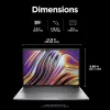 HP ZBook Power G11 A AMD Ryzen™ 7 8845HS Mobile Workstation 40,6 cm (16 Zoll) WUXGA 32 GB DDR5-SDRAM 1 TB SSD NVIDIA RTX A1000 Wi-Fi 6E (802.11ax) Windows 11 Pro AI PC Grau