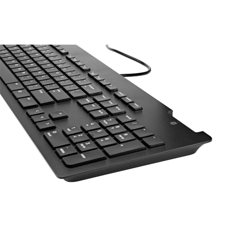 HP Business schlank v2 Smartcard Tastatur, Full-size (100%), Wired, USB, Schwarz