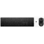 Tastatur- und Maus-Set HP 495C — Kabellose Full-Size-Tastatur, Multi-Device-Maus, USB/RF/Bluetooth, schwarz