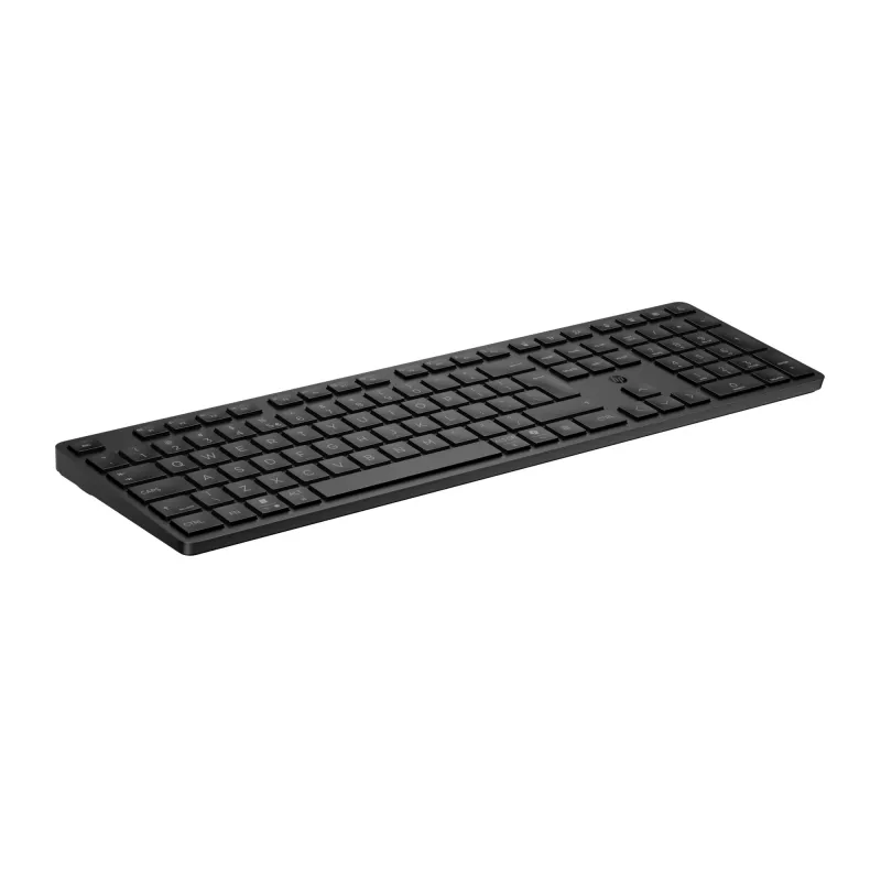 HP 495K Multi-Device Dual-Mode-Tastatur, Full-Size (100 %), kabellos, USB + Bluetooth, Schwarz