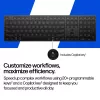 HP 495K Multi-Device Dual-Mode-Tastatur, Full-Size (100 %), kabellos, USB + Bluetooth, Schwarz