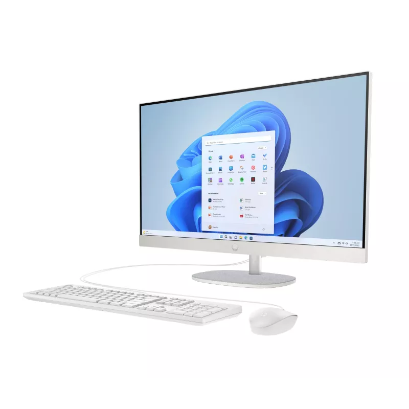 HP All-in-One 27-cr0048na Intel® Core™ i7 i7-1355U 68,6 cm (27 Zoll) 1920 x 1080 Pixel All-in-One-PC 8 GB DDR4-SDRAM 1 TB SSD Windows 11 Home Wi-Fi 6 (802.11ax) Weiß