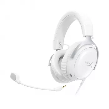HyperX Cloud III - Gaming-Headset (Weiß), Weiß, China, Thailand, Circumaural, Geschlossen, 155 mm, 86,7 mm