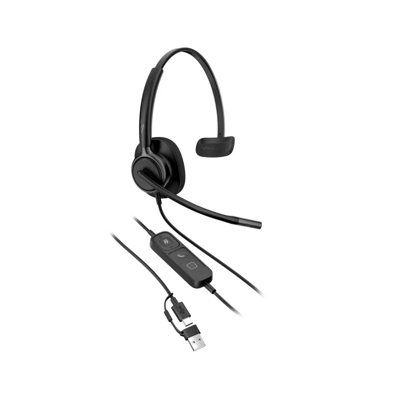 Kabelgebundenes USB-Headset HP POLY MISSION 415 USB HS CL WW von HP, Modell C01A9AA#AC3
