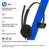 HP Poly Mission 415 Monaural USB Kabel-Headset (Bulk), 99 g, Schwarz