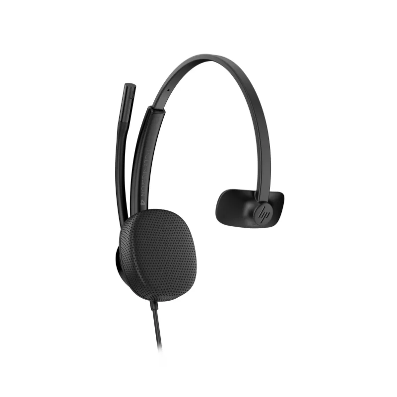 HP Poly Mission 415 Monaural USB Kabel-Headset (Bulk), 99 g, Schwarz