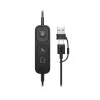 HP Poly Mission 415 Monaural USB Kabel-Headset (Bulk), 99 g, Schwarz