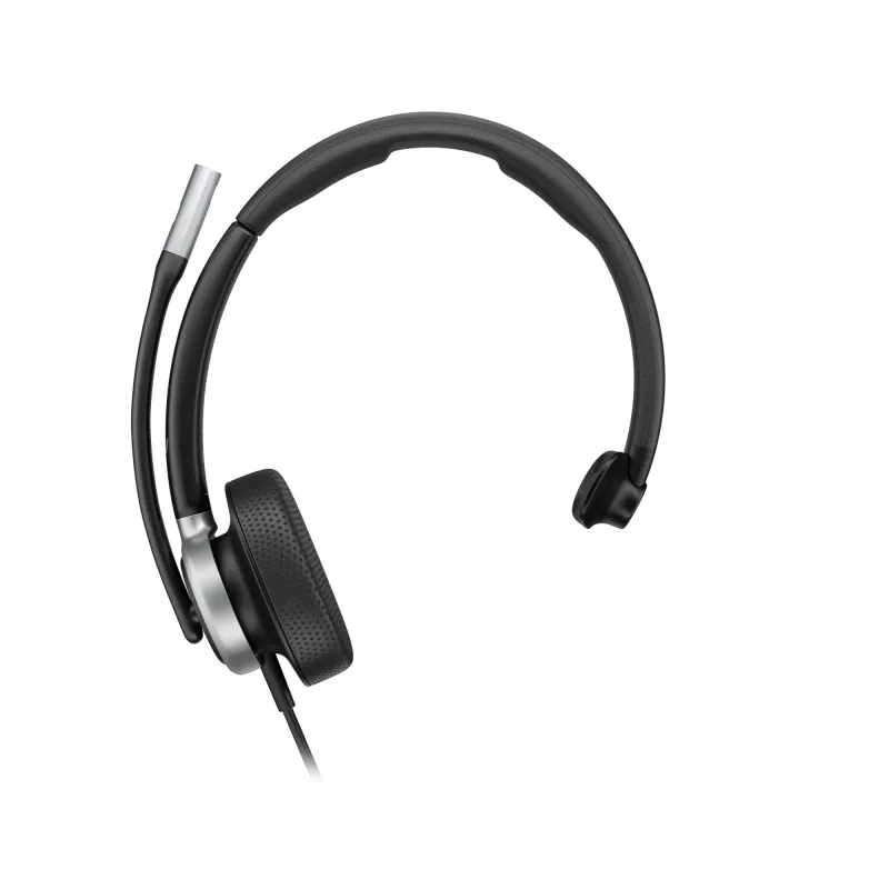 HP Poly Mission 615 Monaural USB Wired Headset, 117,5 g, Schwarz