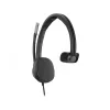 HP Poly Mission 615 Monaural USB Wired Headset, 117,5 g, Schwarz