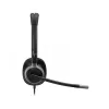 HP Poly Mission 615 Monaural USB Wired Headset, 117,5 g, Schwarz