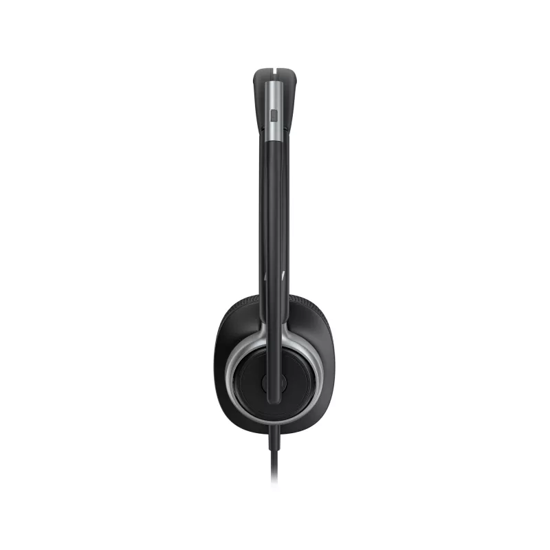 HP Poly Mission 615 Monaural USB Wired Headset, 117,5 g, Schwarz