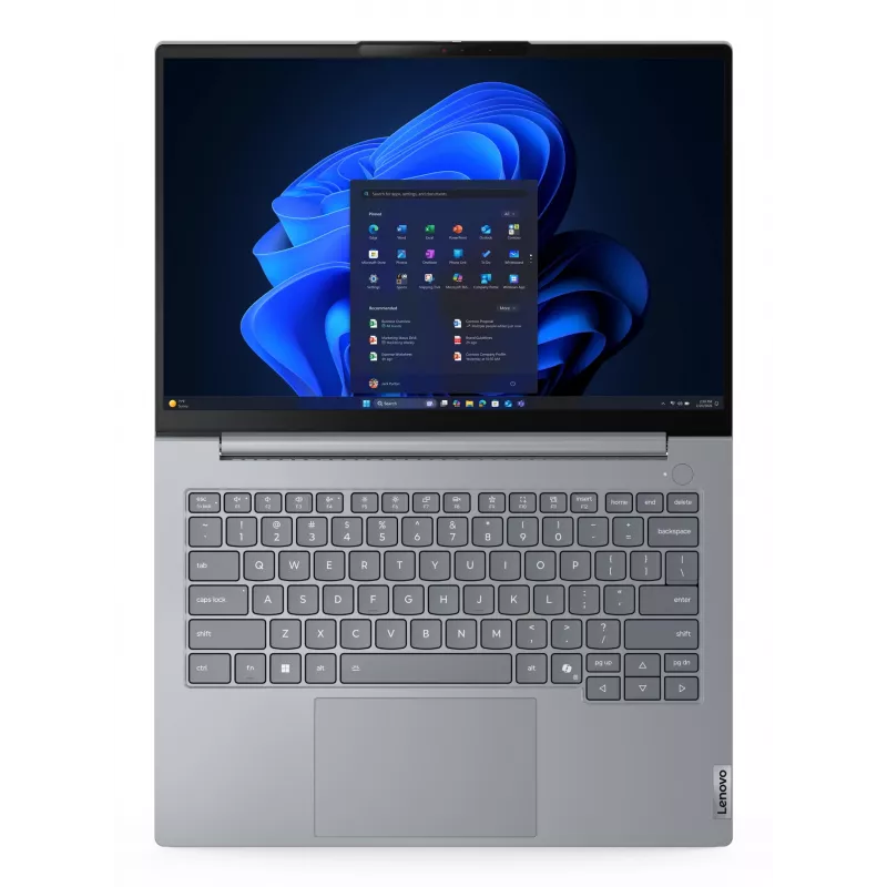 Lenovo ThinkBook 14 G9 AHP AMD Ryzen™ 5 220 Laptop 35.6 cm (14 Zoll) WUXGA 16 GB DDR5-SDRAM 512 GB SSD Wi-Fi 7 (802.11be) Windows 11 Pro German Grau